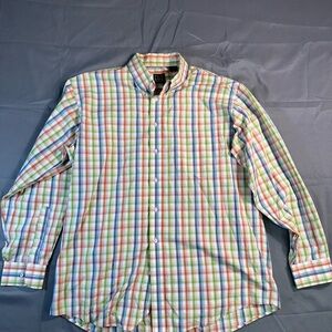 Men's Multicolor Plaid Shirt